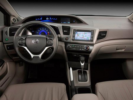 Интерьер 2011 Honda Civic Интерьер 2011 Honda Civic