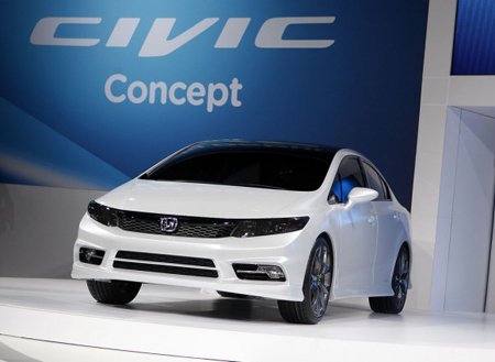 Концептуальные версии девятого поколения Honda Civic уже демонстрировались в этом году в Детройте Концептуальные версии девятого поколения Honda Civic уже демонстрировались в этом году в Детройте