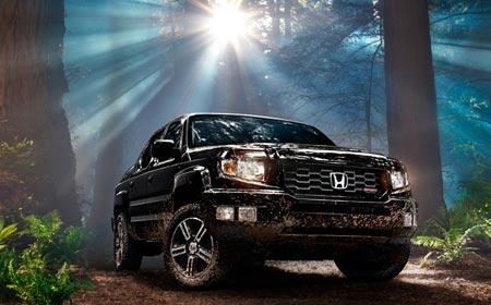 2012 Honda Ridgeline - вид спереди 2012 Honda Ridgeline - вид спереди
