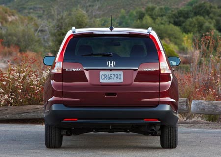 2012 Honda CR-V - вид сзади 2012 Honda CR-V - вид сзади