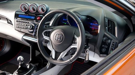 Интерьер Honda CR-Z Mugen Интерьер Honda CR-Z Mugen