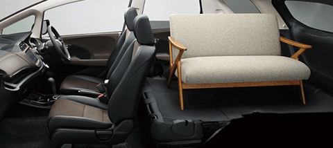 Интерьер Honda Fit Shuttle Интерьер Honda Fit Shuttle