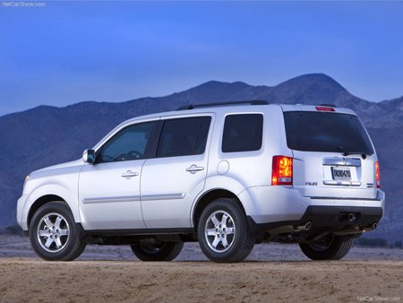 Второе поколение Honda Pilot - вид сзади Второе поколение Honda Pilot - вид сзади